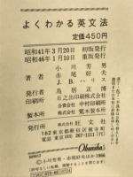 よくわかる英文法