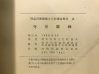 神奈川県埋蔵文化財調査報告