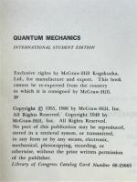 QUANTUM MECHANICS third edition International Student Edition