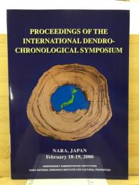 Proceedings of the international dendro chronological symposium