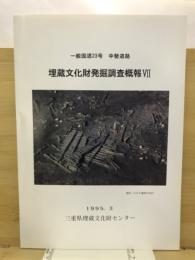 一般国道23号中勢道路埋蔵文化財発掘調査概報