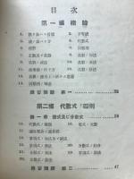 代數の話