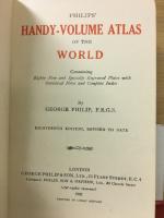 Philips' handy-volume atlas of the world