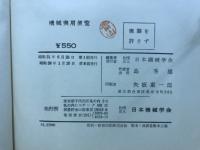 機械実用便覧