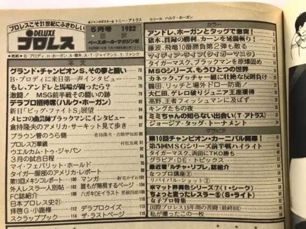 古本 プロレスリング USA ザ・ベスト ベースボールマガジン社 1982年 デラックスプロレス(ベースボール・マガジン社 [編]) / 古本、中古本