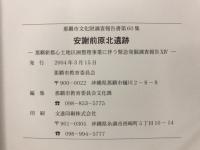 安謝前原北遺跡