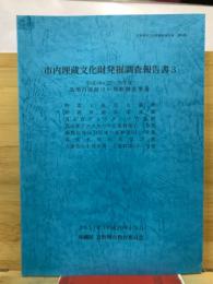 市内埋蔵文化財発掘調査報告書　