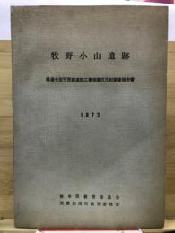 牧野小山遺跡 : 県道七宗可児線道路工事埋蔵文化財調査報告書