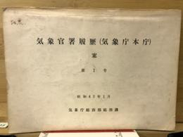 気象官署履歴（気象庁本庁）案