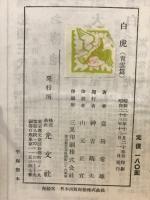 長篇悲劇小説　白虎