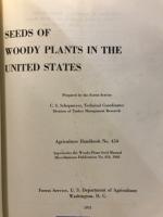 Seeds of woody plants in the United States