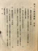 現下の農民運動