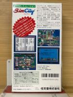 シムシティー スーパーファミコン　箱・説付き