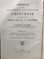 Lehrbuch der speziellen chirurgie　特殊外科教科書　ヘルマン・ティルマンズ