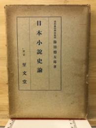 日本小説史論