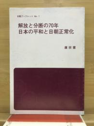 解放と分断の70年　日本の平和と日朝正常化
