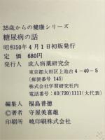 35歳からの健康シリーズ糖尿病の話
