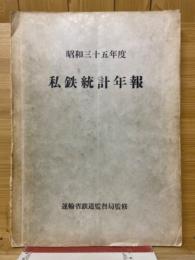 私鉄統計年報 昭和35年度