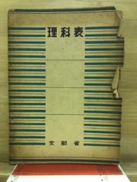 理科表