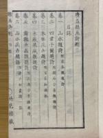 広益題画詩刪