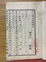 広益題画詩刪