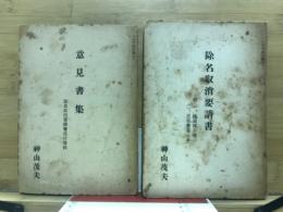 除名取消要請書