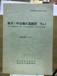 東谷・中島地区遺跡群
