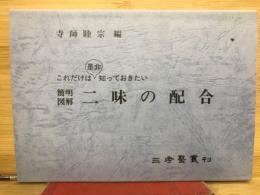 これだけは是非知っておきたい簡明図解二味の配合 ＜三考塾叢刊 6＞

