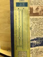 新式　鉄道旅行地図　地理名勝温泉纂入
