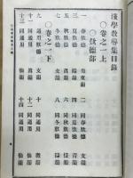 浅学教導集　再刊