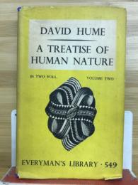 A TREATISE OF HUMAN NATURE