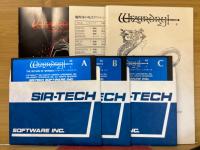Wizardry ウィザードリィ4 シナリオ＃4 PC-8801 mkII/SR/FR MR/TR/FH/MH/VA 5”-2D SIR TECH
