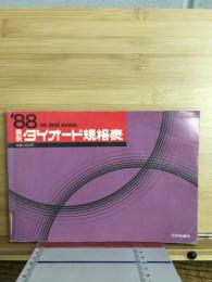 最新ダイオード規格表1988年版