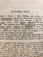 a guide to the understanding and practice of spiritual healing