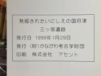三ツ俣遺跡　発掘されたいにしえの国府津　