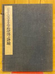 董其昌書晉柏伊傅竝詩翰