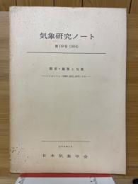 都市・建築と気象　シンポジウム（1969.1972.1973）から