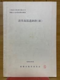 清里南部遺跡群（Ⅲ）
