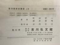 東洋美術史要説　上巻（イーラーン・インド篇）　

