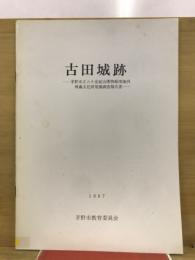 古田城跡 : 茅野市立八ケ岳総合博物館用地内埋蔵文化財発掘調査報告書