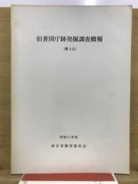 伯耆国庁跡発掘調査概報