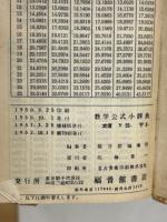 福音館小事典文庫1　数学公式小事典　中学篇