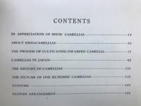 椿(CAMELLIA) その鑑賞と生花（英語）
