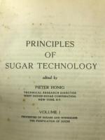 PRINCIPLES OF SUGAR TECHNOLOGY VOLUME I