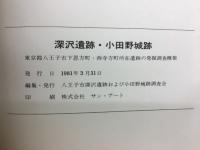 深沢遺跡・小田野城跡