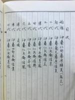 伊藤家小伝