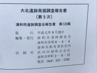 大北遺跡発掘調査報告書