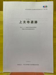 与野市　上太寺遺跡　埼玉ミシン跡地代替地事業関係埋蔵文化財発掘調査報告