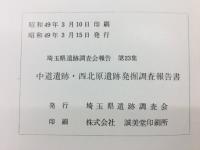 中道・西北原遺跡発掘調査報告書