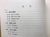 八王子市富士見町遺跡発掘調査報告
